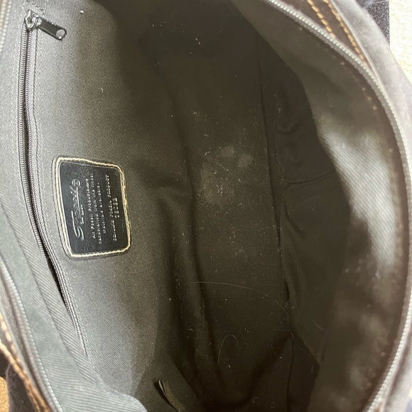 Fossil Navy Blue Sachel Purse - Picture 6 of 7